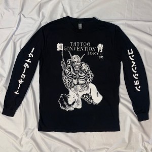 tokyo tattoo convention 1999 long sleeve shirt front